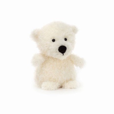 Jellycat Little Polar Bear Australia | 698701QWT